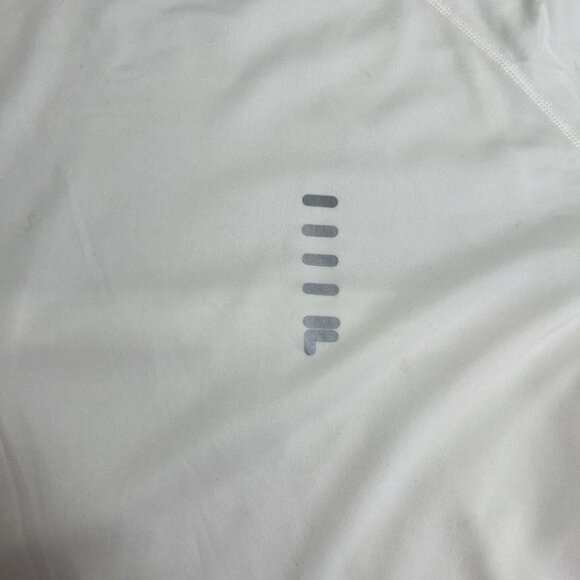 Fila Performa Mens White Crew T-Shirt XL Made in USA - Picture 6 of 12